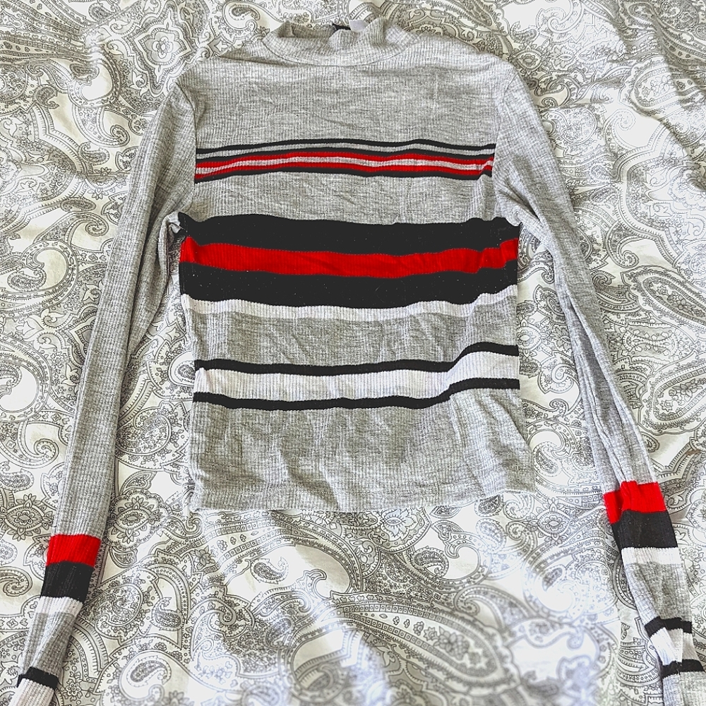 Crop Top Long Sleeve